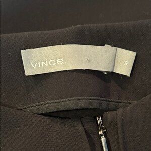 Vince Black Zip-Up Dress Size XS